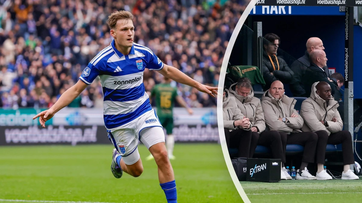 Thijs Oosting pijnigt vader Joseph met twee goals in IJsselderby: PEC Zwolle keert tij en verslaat Go Ahead Eagles