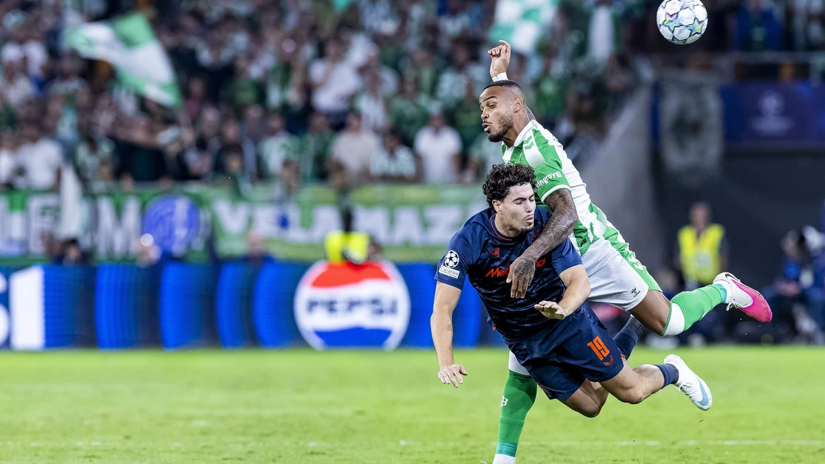 LIVE Champions League | Feyenoord ontsnapt aan achterstand op bezoek bij Real Betis