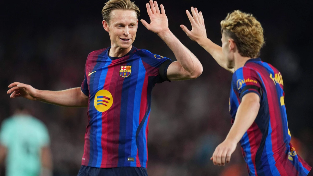 Basisspeler Frenkie de Jong herstelt zich met FC Barcelona prima van nederlaag tegen Real Madrid