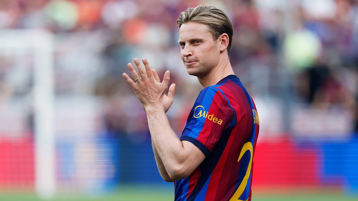 Goed nieuws Barcelona: Frenkie de Jong is na maanden weer fit  en terug in wedstrijdselectie