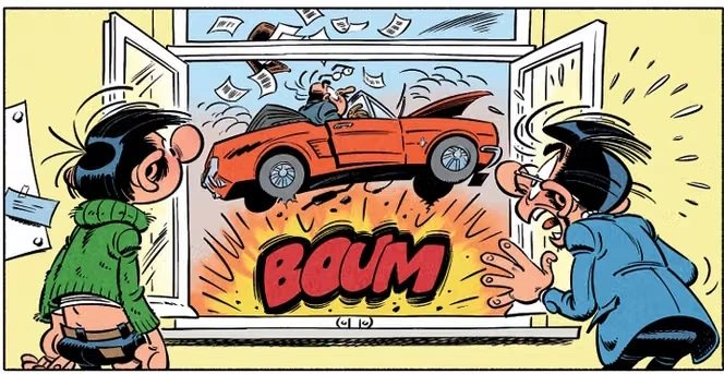 « Des boum et des paf », un nouvel album de Gaston Lagaffe, drôle et tendre