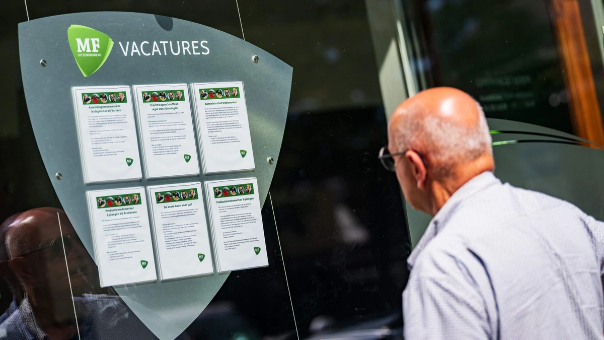 Krapte op arbeidsmarkt neemt af: meer werklozen voor evenveel vacatures