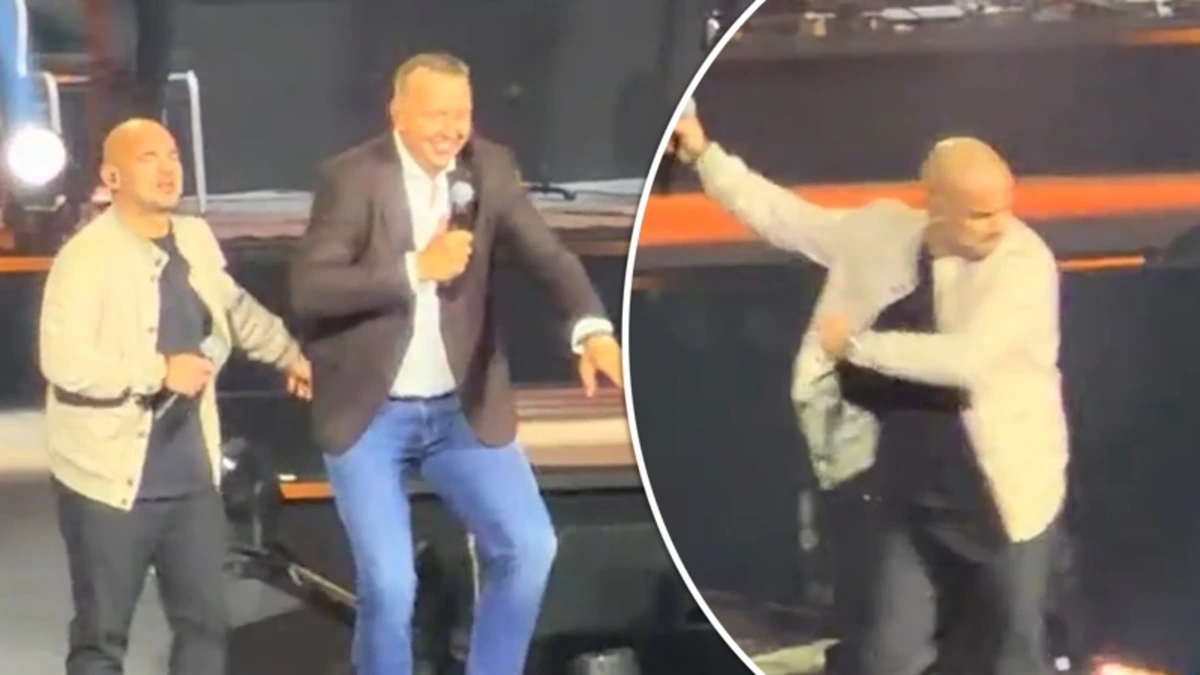 Wesley Sneijder verrast publiek tijdens concert van Jannes