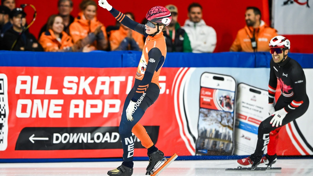 Jens van ’t Wout bevestigt status van superkampioen bij eerste de beste internationale shorttrackwedstrijd