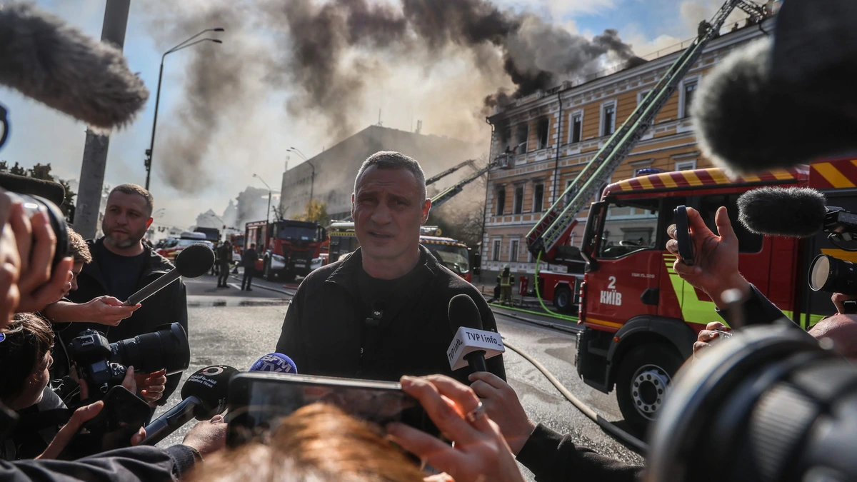 LIVE | Burgemeester Kiev slaat alarm: ’Hoofdstad verkeert in zeer dramatische situatie’