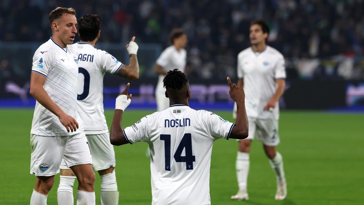 Kenneth Taylor en Tijjani Noslin blinken uit bij monsterzege Lazio dat koppositie in Serie A herovert
