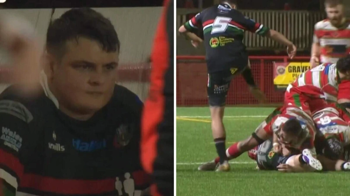 Donkerrood was nog te licht: rugbywereld geschokt door gewelddadige actie van Welshe speler